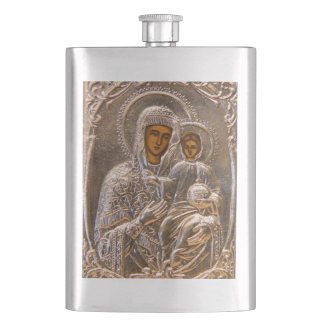 Orthodox icon flask (Front)