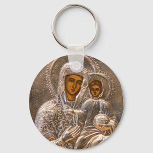 Orthodox icon keychain