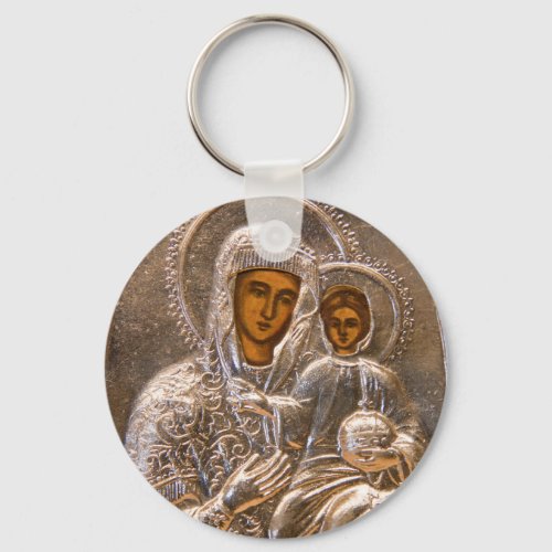 Orthodox icon keychain