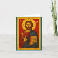 Orthodox Icon Of Jesus Christ Pantocrator 