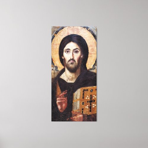 Orthodox icon of our Savior Jesus Christ Canvas Print