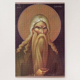 Orthodox Icon of Patriarch Abraham Jigsaw Puzzle
