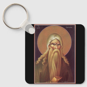 Orthodox Icon of Patriarch Abraham Keychain