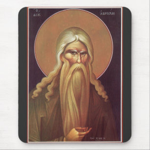 Orthodox Icon of Patriarch Abraham Mouse Pad