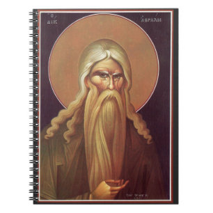 Orthodox Icon of Patriarch Abraham Notebook