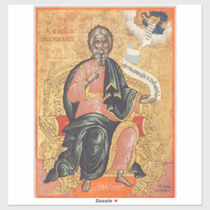 Orthodox Icon of Saint Andrew the Apostle  Sticker