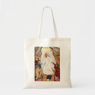Orthodox Icon of the Anastasis Resurrection Tote Bag