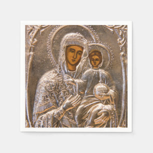Orthodox icon paper napkins