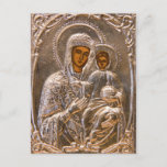 Orthodox icon postcard