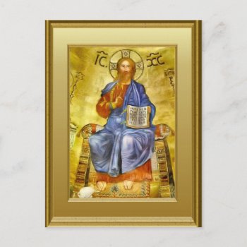 Orthodox Ikon Postcard by allchristian at Zazzle