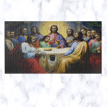 Orthodox Last Supper Jigsaw Puzzle<br><div class="desc">This jigsaw puzzle features an Orthodox painting of the Last Supper. Please check options for puzzle size and number of puzzle pieces (level of difficulty) and prices may vary.

Enjoy your new Orthodox Last Supper jigsaw puzzle!</div>