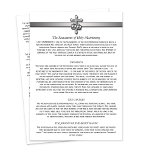 Orthodox Wedding Description 5 x 7 cards<br><div class="desc">Cards that serve as programs to describe the Orthodox wedding service (The Sacrament of Holy Matrimony). They're perfect for your wedding guests at your Orthodox wedding ceremonies. These cards measure 5" x 7" and are double-sided. Order these for your Orthodox Wedding to help your guests understand this beautiful service, or...</div>