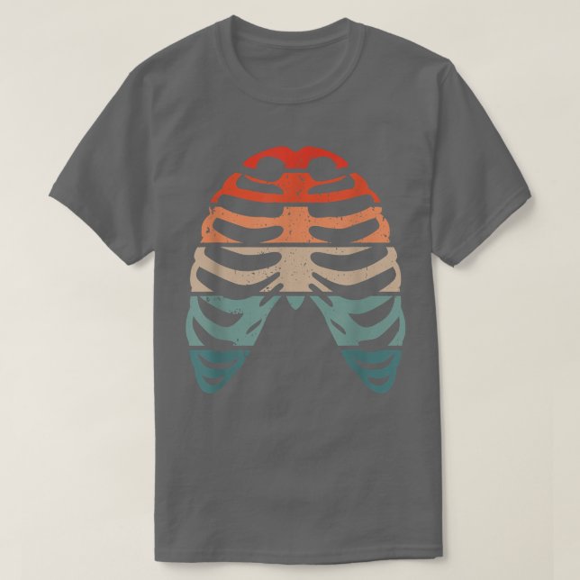 Orthopaedic Rib Cage Skeleton  T-Shirt (Design Front)