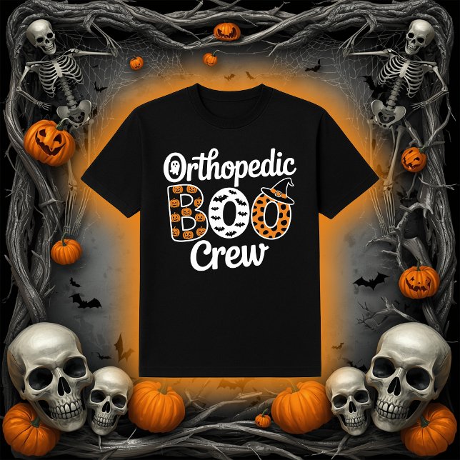Orthopedic BOO Crew | Halloween Medical Team T-Shirt (Creator Uploaded)