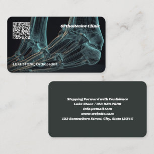 Orthopedic Custom QR Business Card