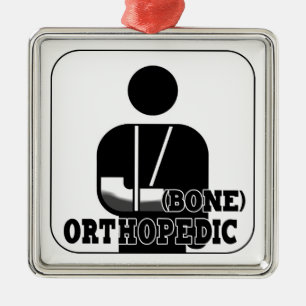 ORTHOPEDIC DOCTOR CHRISTMAS ORNAMENT BONE