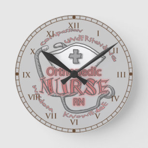 Orthopedic Nurse Axiom Round Clock