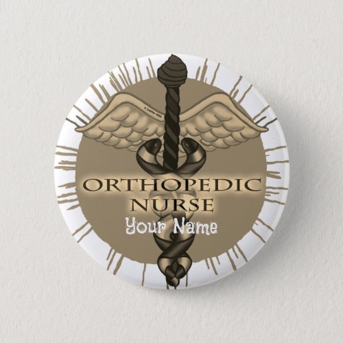 Orthopedic Nurse Caduceus pin