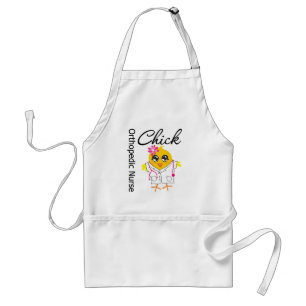 Orthopedic Nurse Chick v2 Adult Apron