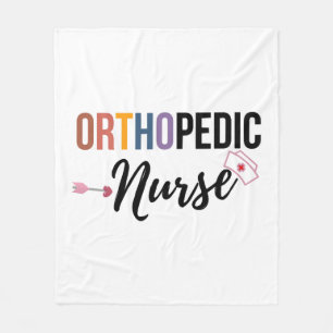 Orthopedic Nurse Fleece Blanket