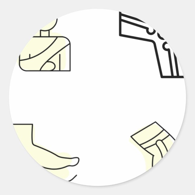 Orthopedic Nurse Sticker Pack - Orthopedic Nurse (Front)