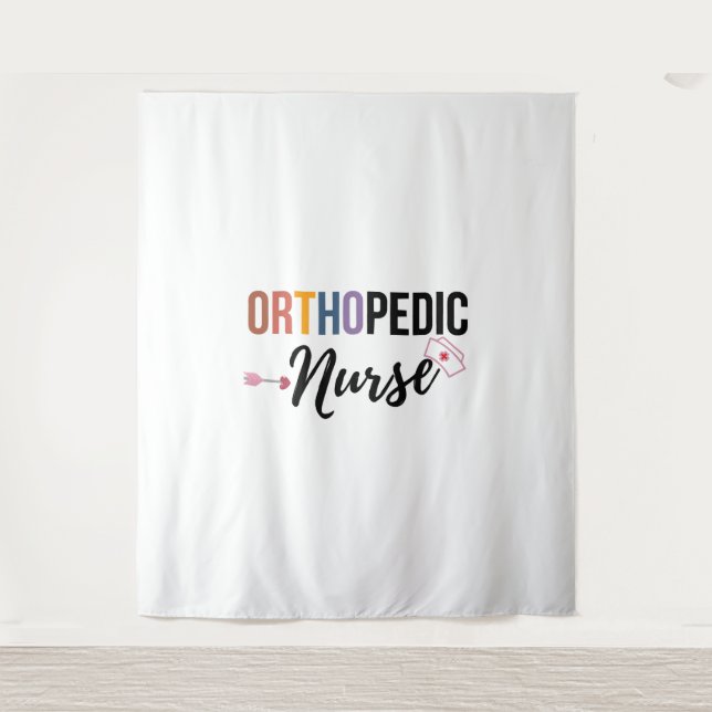 Orthopedic Nurse Tapestry (Front)