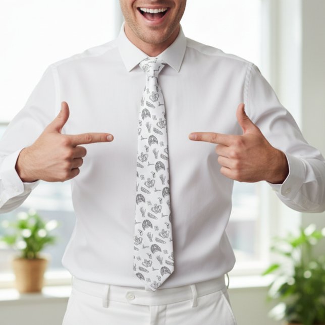 Orthopedic Physician anatomy Neck Tie (Creator Uploaded)