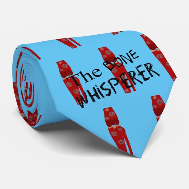 Orthopedic Physician Surgeon Blue Tie (Rolled)