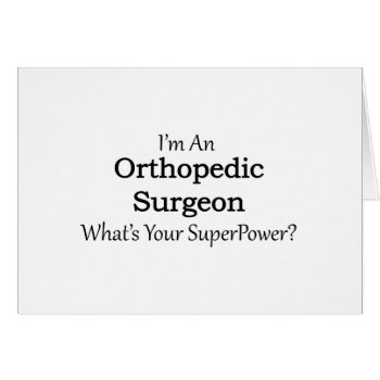 Orthopedic Surgeon by medical_gifts at Zazzle
