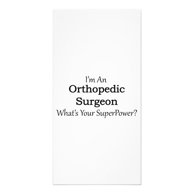 Orthopedic Surgeon Card (Front)