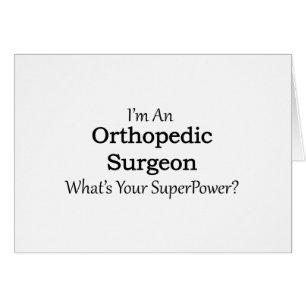 Orthopedic Surgeon Cards