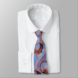 Orthopedic Surgeon Hip Joint Blue Neck Tie