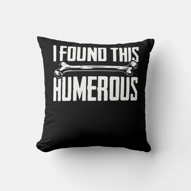 Orthopedic Surgeon Humor Orthopaedics Throw Pillow (Front)