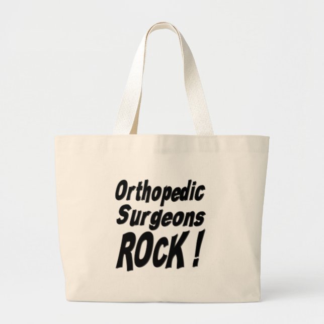 Orthopedic Surgeons Rock! Tote Bag (Front)