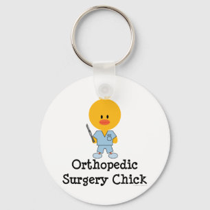 Orthopedic Surgery Chick Keychain