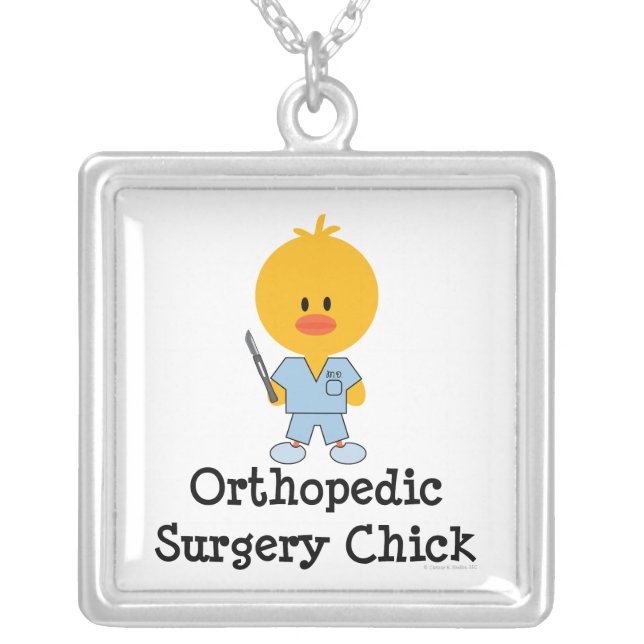Orthopedic Surgery Chick Necklace (Front)