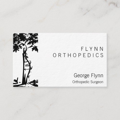 Orthopedic Surgery Crooked Tree Business Card