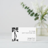 Orthopedic Surgery Crooked Tree Business Card (Standing Front)