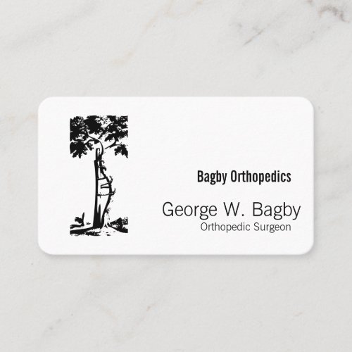 Orthopedic Surgery Crooked Tree Business Card