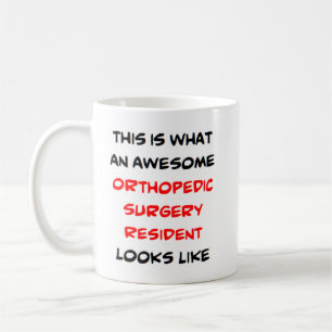 orthopedic surgery resident, awesome coffee mug