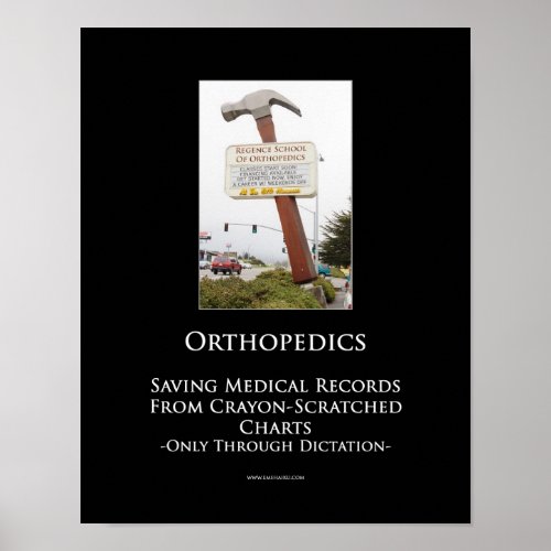 Orthopedics Motivational Poster