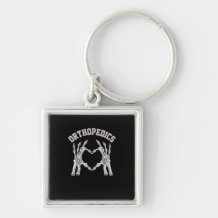 Orthopedics Skeleton Hand Heart Ortho Nurse Rn Cre Keychain