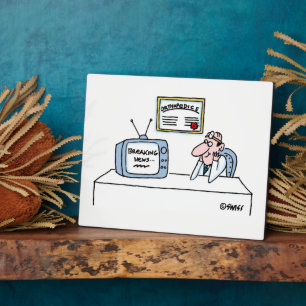 Orthopedist Cartoon Funny Medical Office Plaque