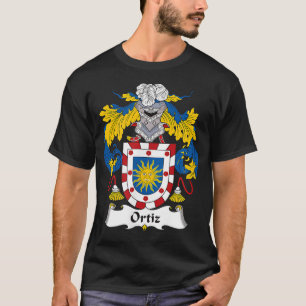 Ortiz Coat of Arms Family Crest T-Shirt