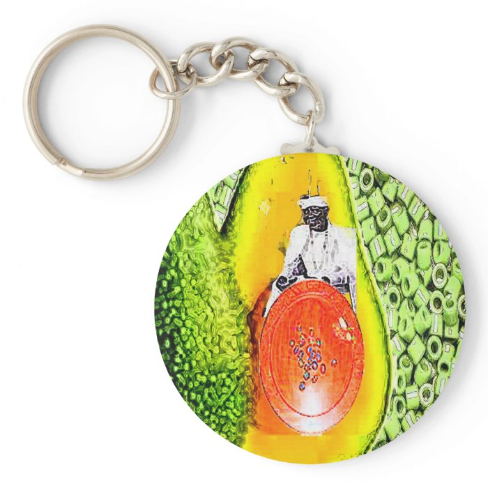 ORULA AVOCADO KEYCHAIN