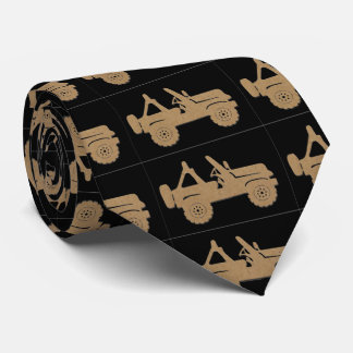 ORV GP Off Road 4x4 Vehicle Change Background Neck Tie
