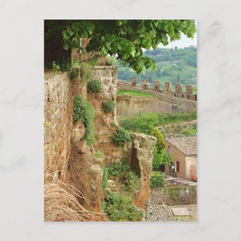 Orvieto Battlement Postcard by efhenneke at Zazzle