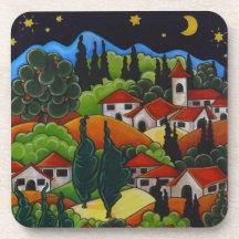 Orvieto Coaster Set of 6