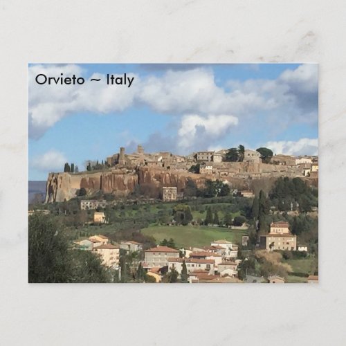 Orvieto Italy Postcard