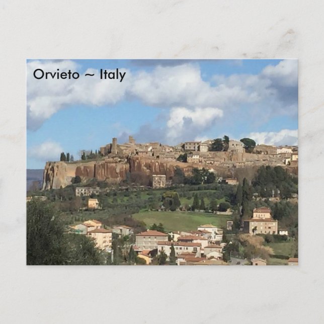 Orvieto, Italy Postcard (Front)